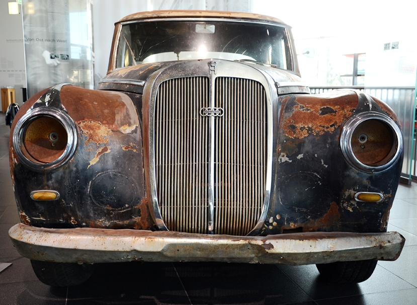 Un coche muy especial: Horch histórico rescatado hace unos años en Texas