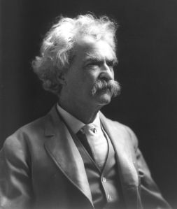 Mark Twain, que ben plantat